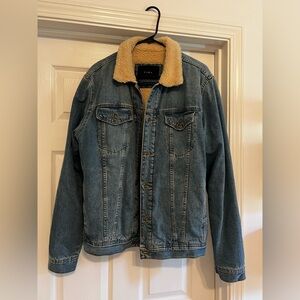 Zara Denim Jacket with Soft/warm lining